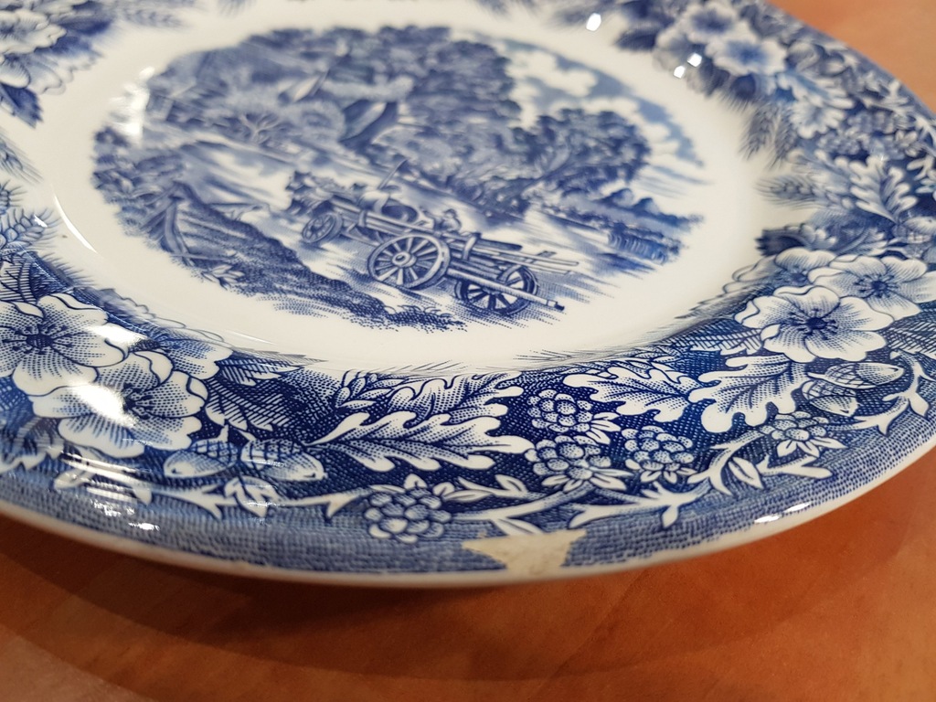 Talerz starocie porcelana JEDYNY NA ALLEGRO klasyk