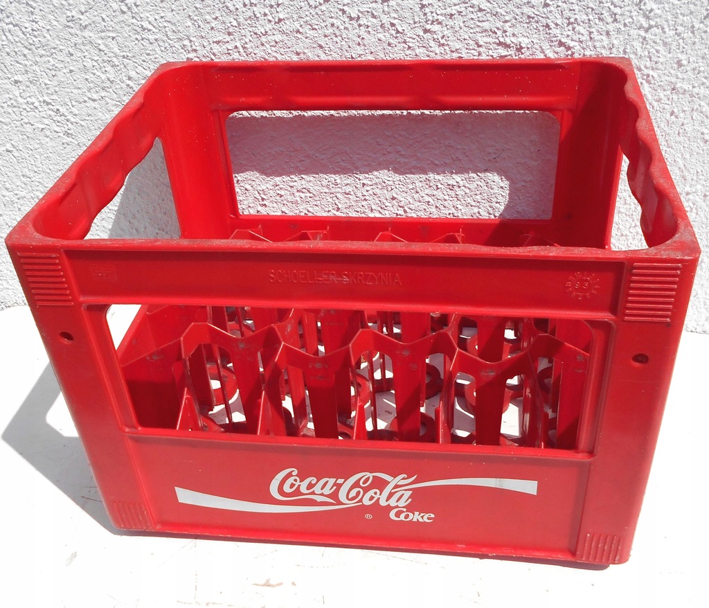 Skrzynka po COCA-COLI na 24x0,5L butelek, oryginał