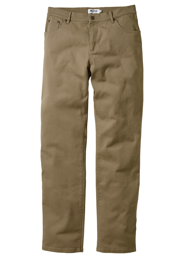 Spodnie ze stretchem Classic F zielony 46 S 955460