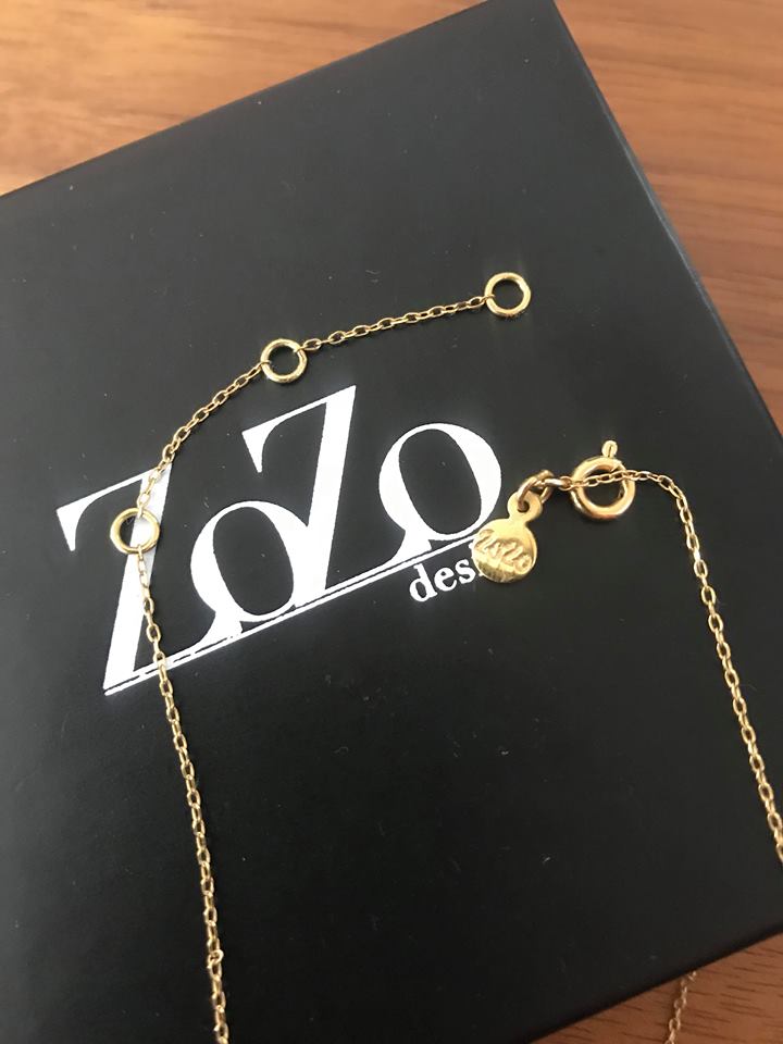 ZoZo Design choker z medalikiem maly regulowany 7362939966