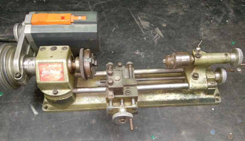 Tokarka zegarmistrzowska Emco Unimat SL Frezarka