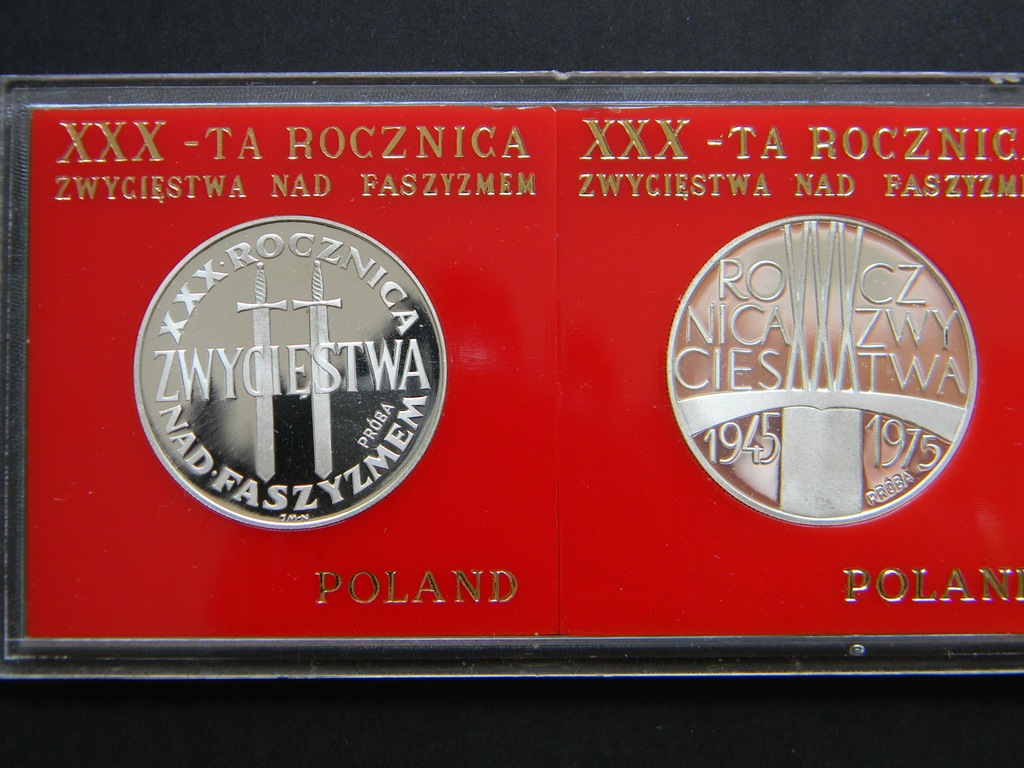 200 ZŁ 1975 X 2 XXX ROCZNICA ZWYCIĘSTWA PRÓBA MENN