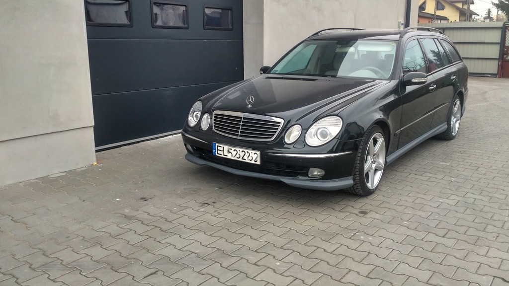 MERCEDES W211 E KLASA ZESTAW STYLIZACJA AMG KOMBI