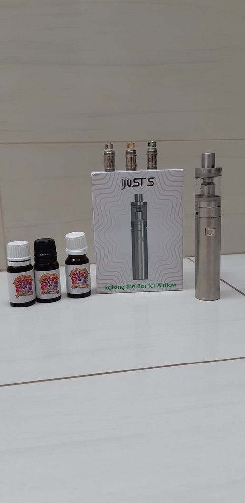 waporyzator eleaf Ijust S + aromaty + 4 grzałki
