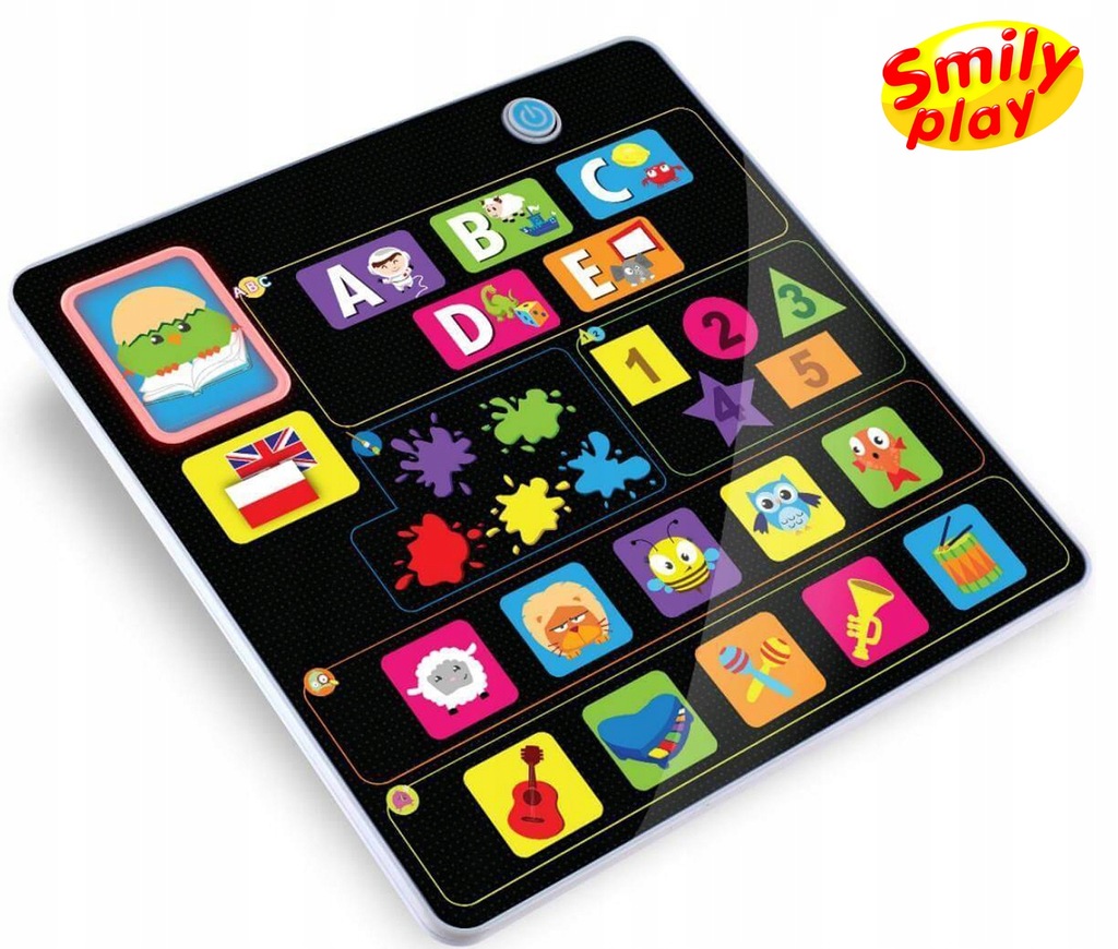 Smily TABLET Dwujęzyczny PL-ANG Smily Play S1146