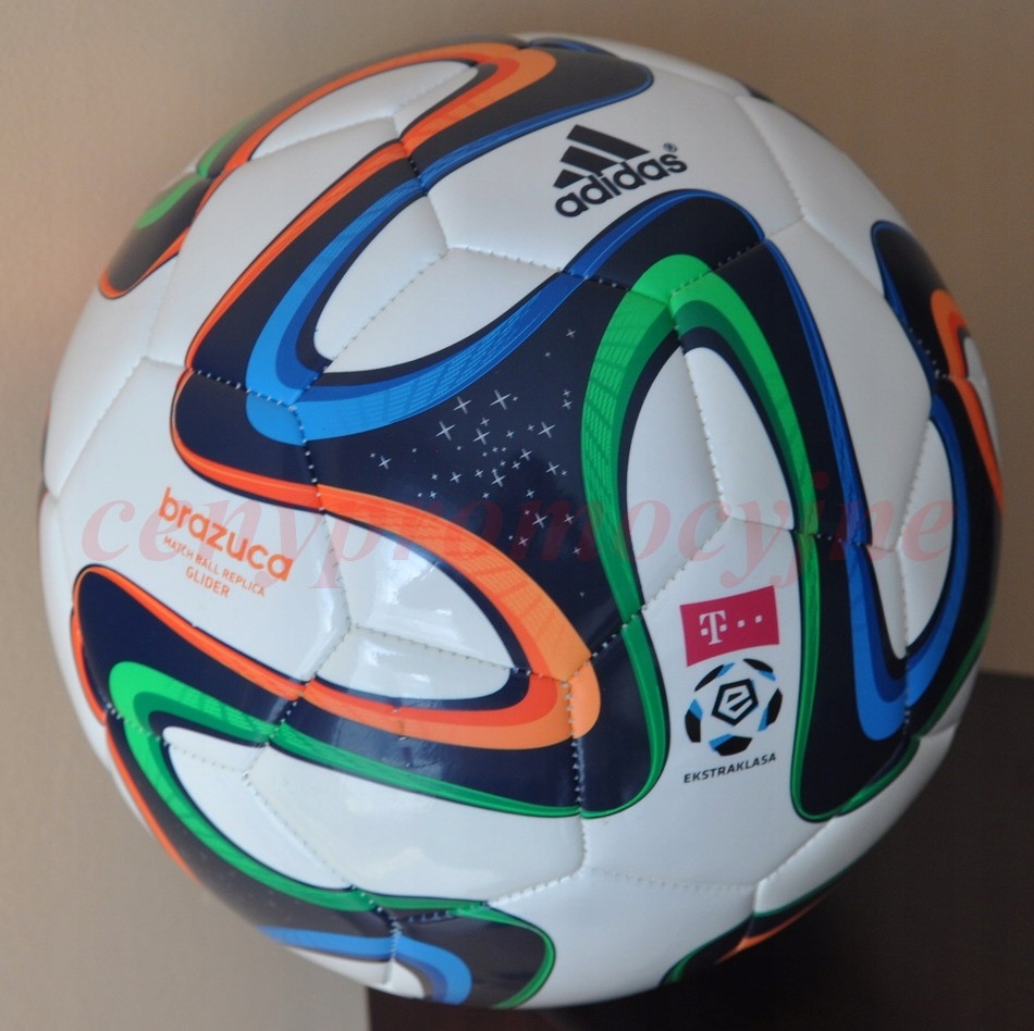 PIŁKA NOŻNA ADIDAS BRAZUCA GLIDER R.5 EKSTRAKLASA - 7516966551 - oficjalne  archiwum Allegro