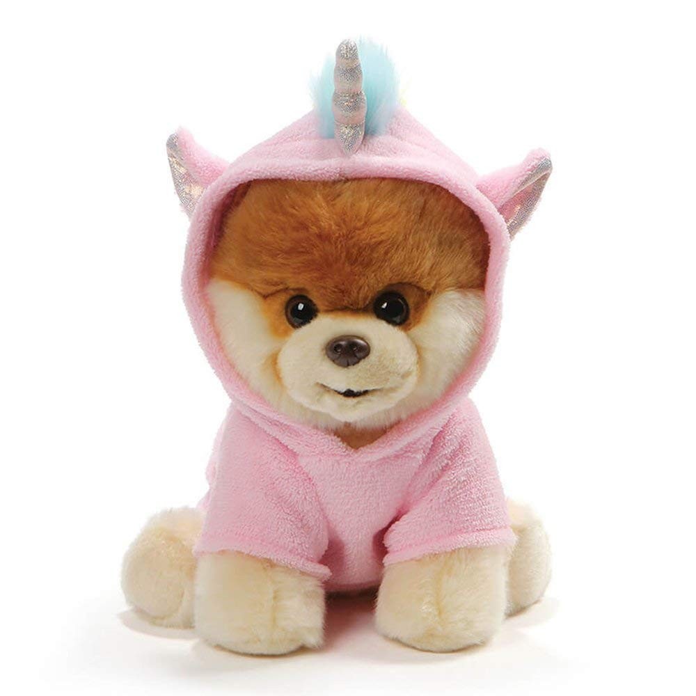 PIES BOO UNICORN JEDNOROŻEC MASKOTKA PLUSZOWA 23CM