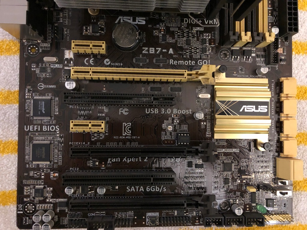 Asus z87 a разгон