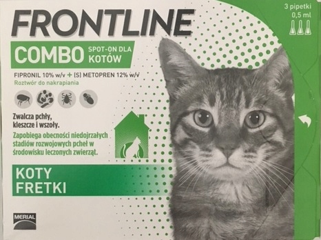 Frontline Combo Spot-On kot pipeta 3 x 0,5 ml