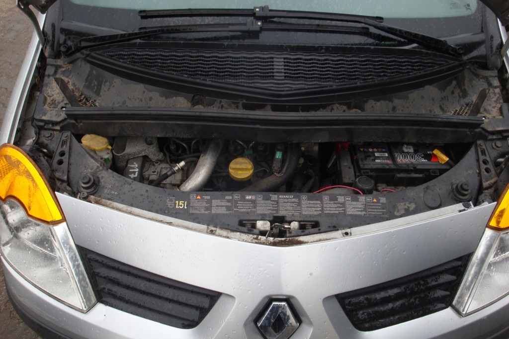 SILNIK RENAULT MODUS 1,5 DCI SŁUPEK K9K T766