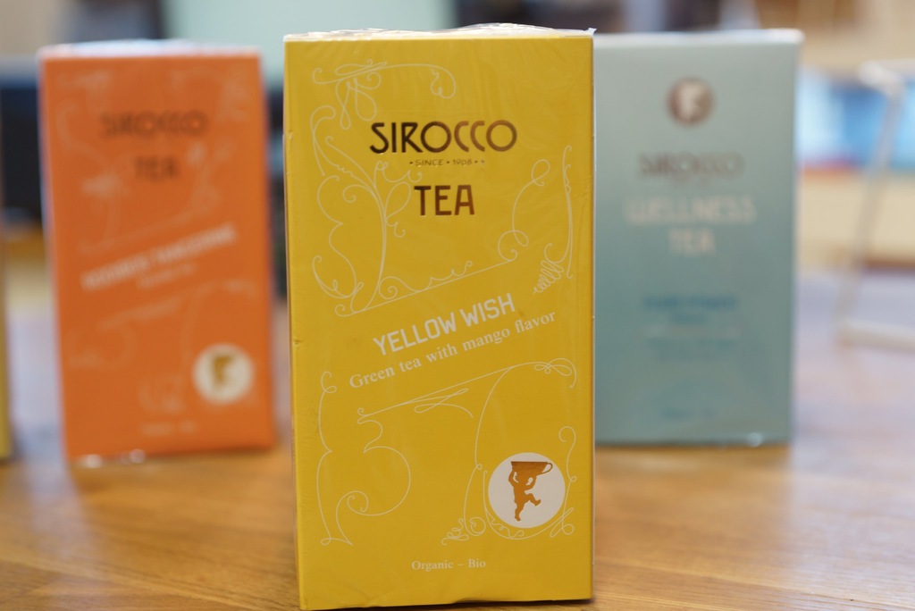 Sirocco herbata zielona Yellow Wish Warszawa