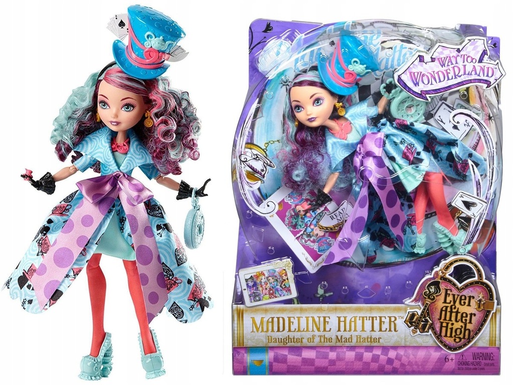 LALKA EVER AFTER HIGH W KRAINIE CZARÓW MADDELINE