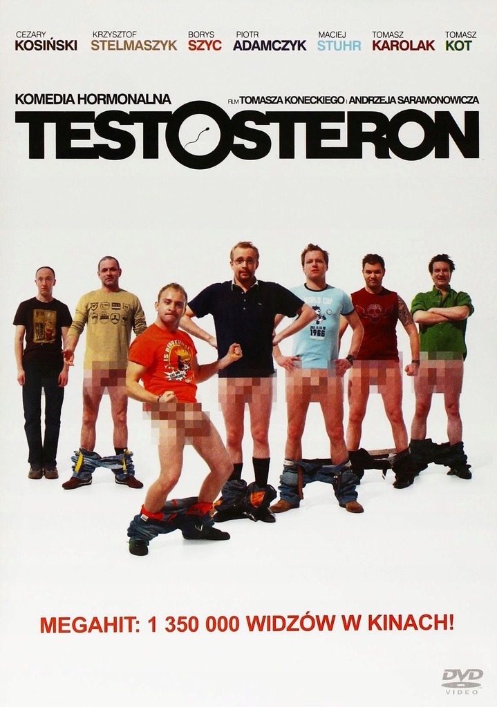TESTOSTERON Znakomita obsada [DVD]