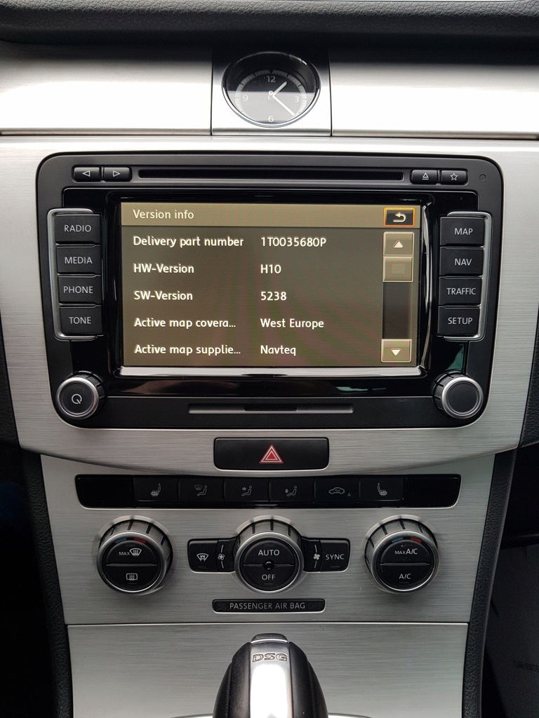 RNS-510 VW Passat Tiguan CC 1T0035680P Radio NAVI