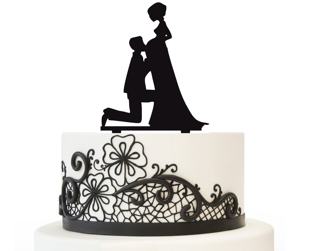 Figurka na tort topper para młoda i dziecko kolory