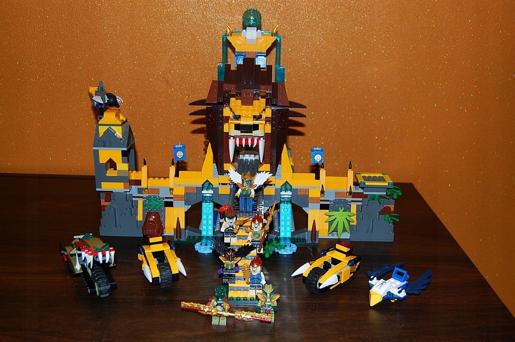 Lego CHIMA 70010 - Świątynia CHI Lwa LAVALA