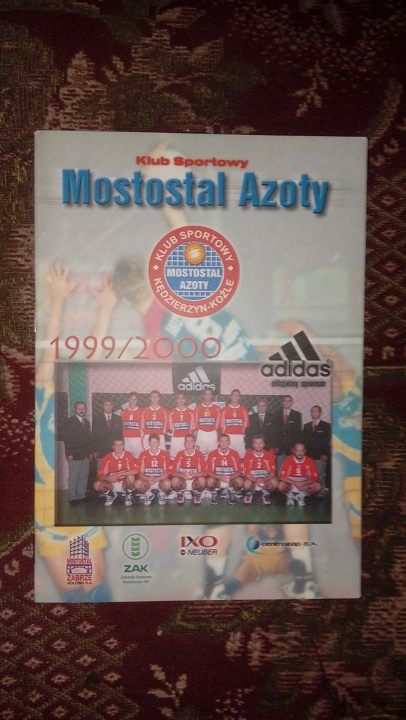 Mostostal Kędzierzyn Kozle autografy 1990/2000