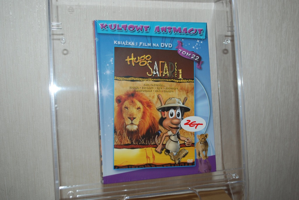 Kultowe Animacje 22 - HUGO SAFARI 1 - Bajka DVD