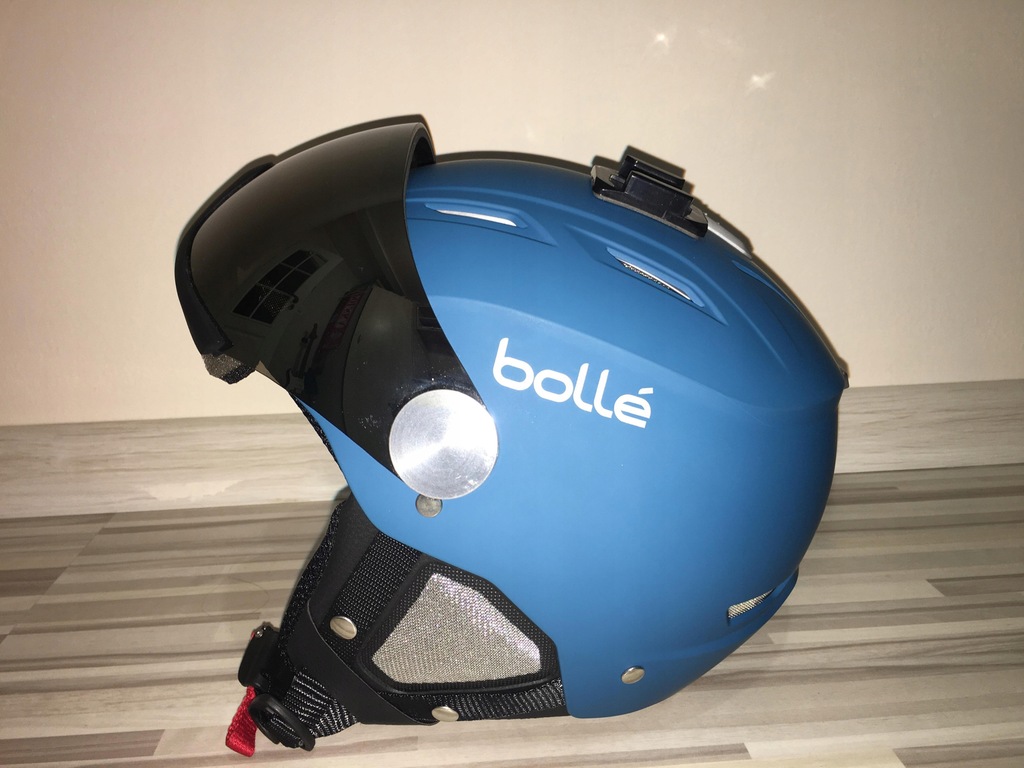 Kask narciarski Bolle Backline Visor BLUE 59-61