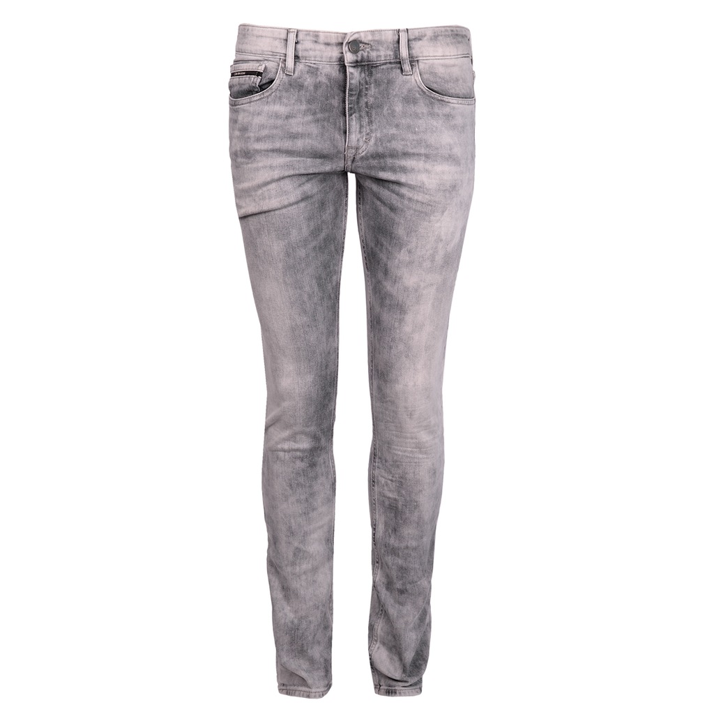 CALVIN KLEIN SPODNIE JEANSY SKINNY RURKI 31/34 -45