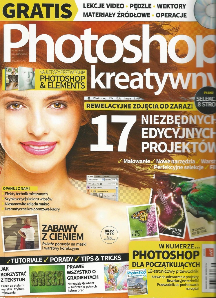 Photoshop kreatywny nr 06/2013 +płyta CD