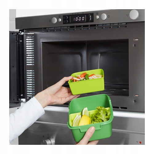 IKEA pudełko na lunch śniadanie FESTMALTID zielone 7176781230