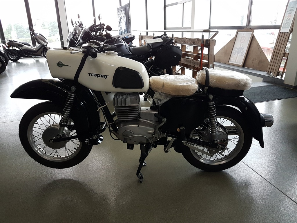 Motocykl MZ250 Trophy po renowacji kolekcjonerski