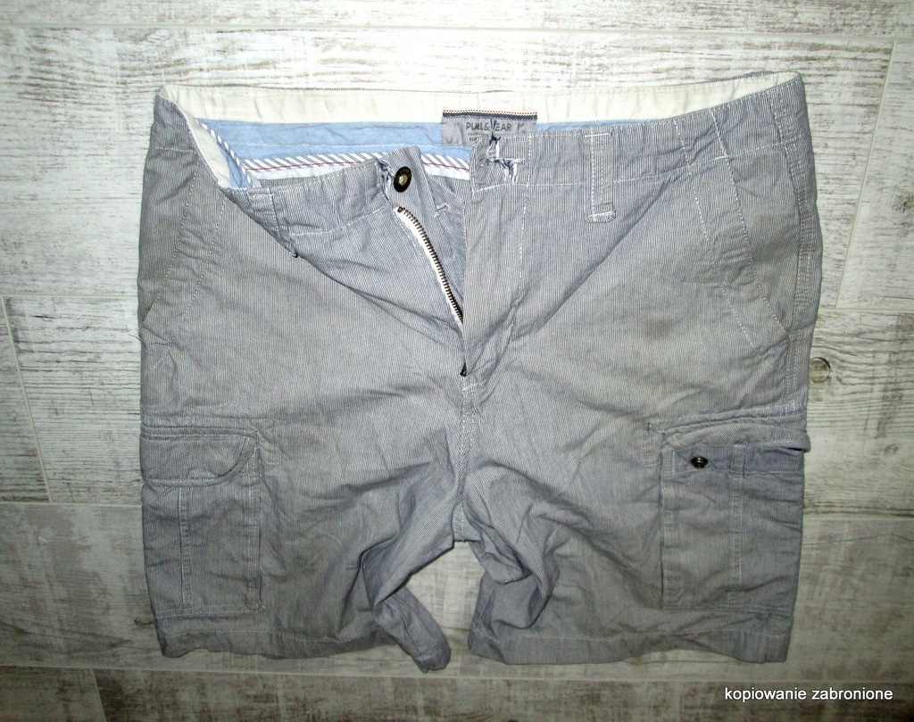 PULL&amp;BEAR___męskie SHORTY BERMUDY___42 L 34