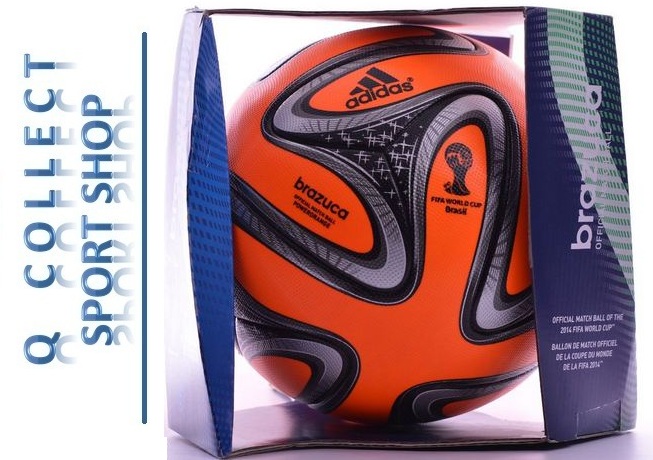 Piłka meczowa Adidas Brazuca Powerorange Winter