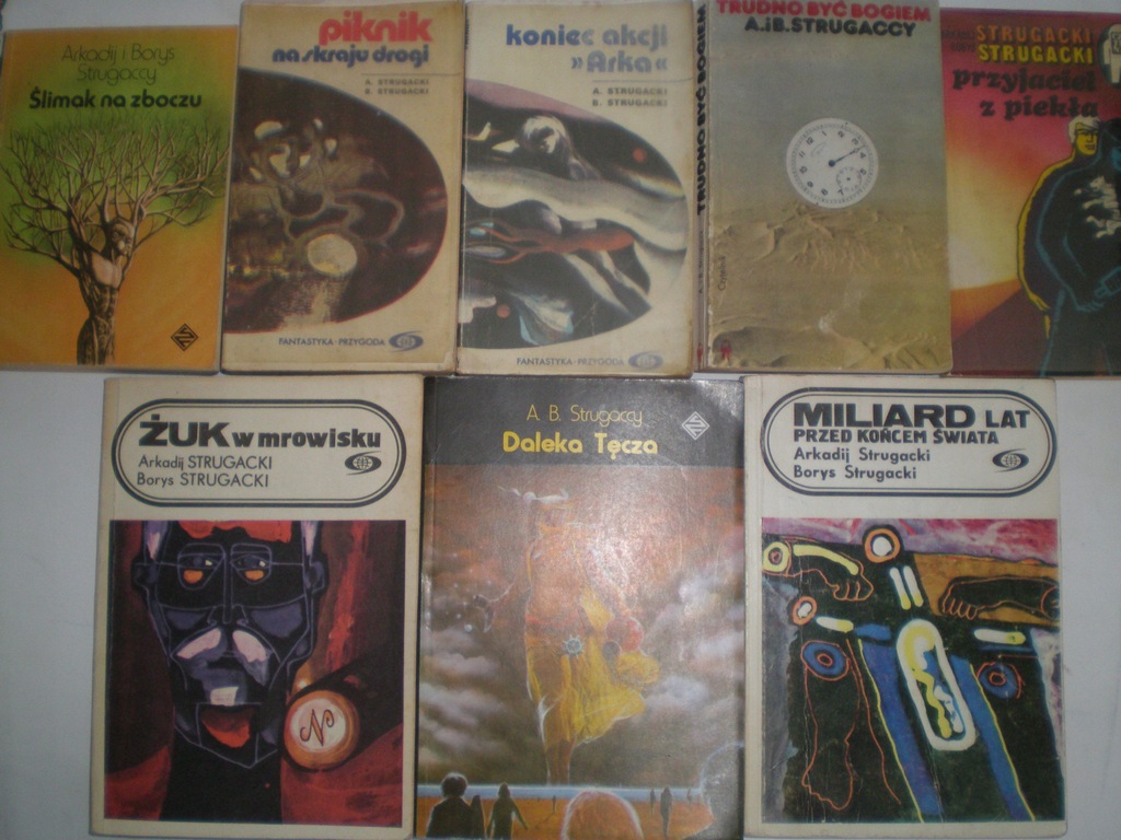 PIKNIK NA SKRAJU DROGI Arkadij Borys Srugacki x8 J