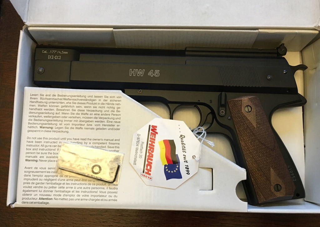 Wiatrówka Weihrauch HW 45 cal.4.5