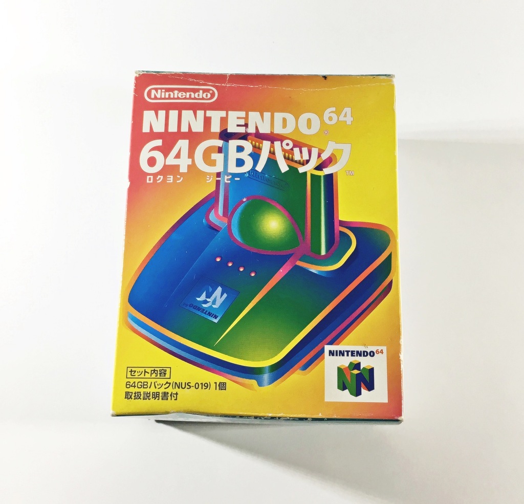 NINTENDO 64 TRANSFER PACK BOX JPN