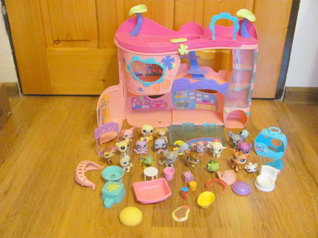 LPS pet shop zestaw 20 figurek+ domek + dodatki