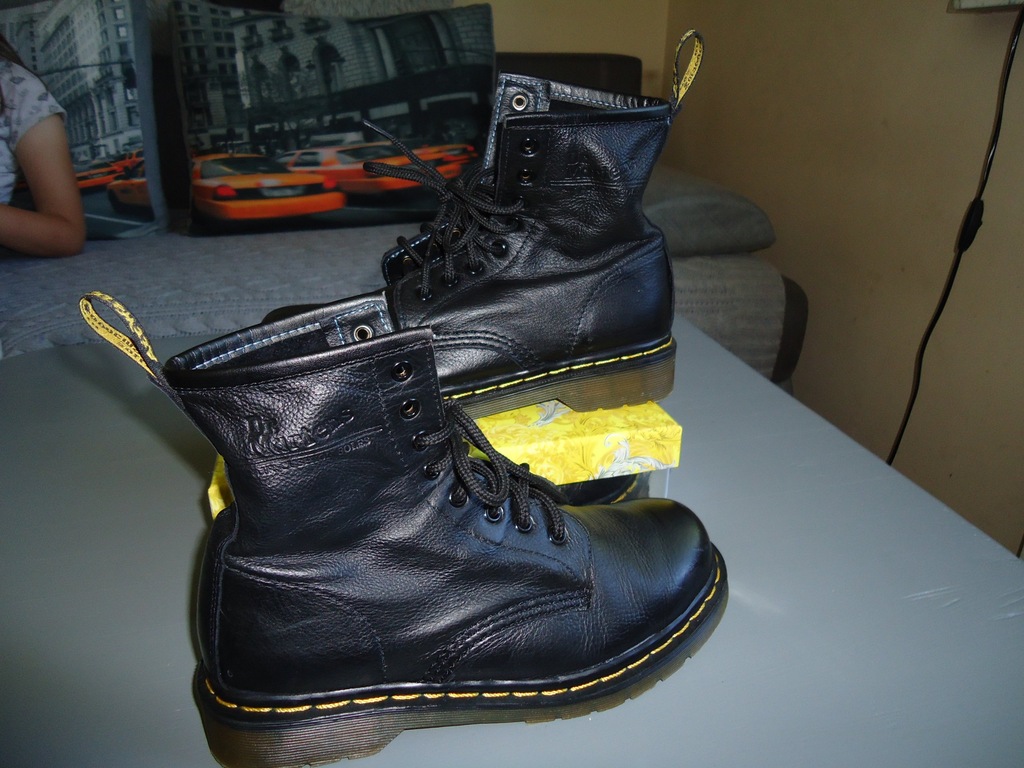 GLANY DR.MARTENS AIR CUSHION SOLES 38 7357070757 oficjalne