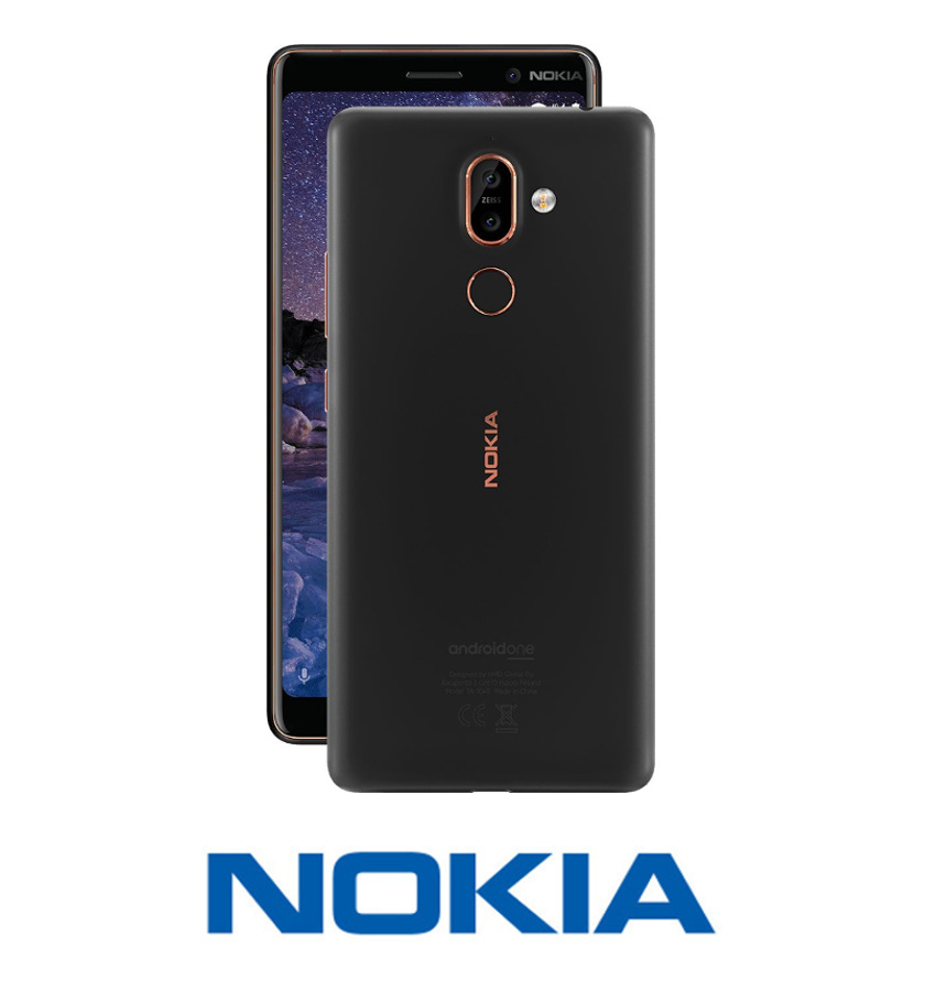 NOWOŚĆ SMARTFON NOKIA 7 PLUS DUAL SIM BLACK 4/64GB - 7351180653 ...