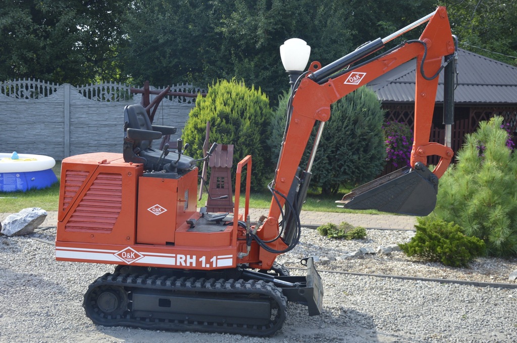 Minikoparka mini koparka OIK O&K RH 1.1 BRUTTO