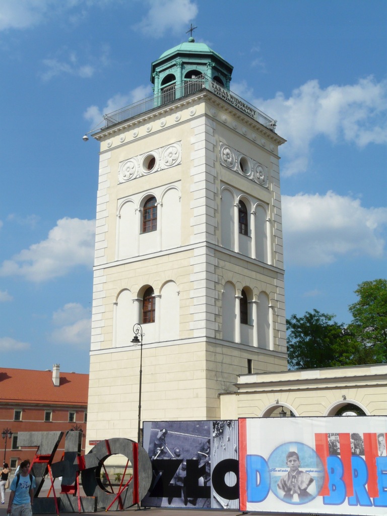 WARSZAWA DZWONNICA KOŚCIOŁA ŚW. ANNY ZDJĘCIE