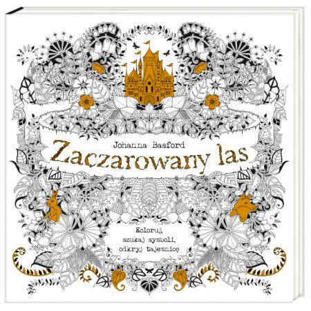 Kolorowanka dla dorosłych ZACZAROWANY LAS