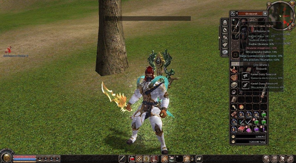 Woj 75 lvl Aura P maszynka pod dt + buff TypowyMt2