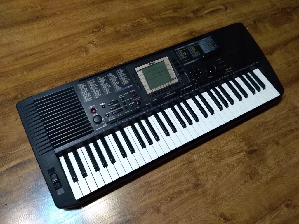 KEYBOARD YAMAHA PSR530 7781721113 oficjalne archiwum Allegro