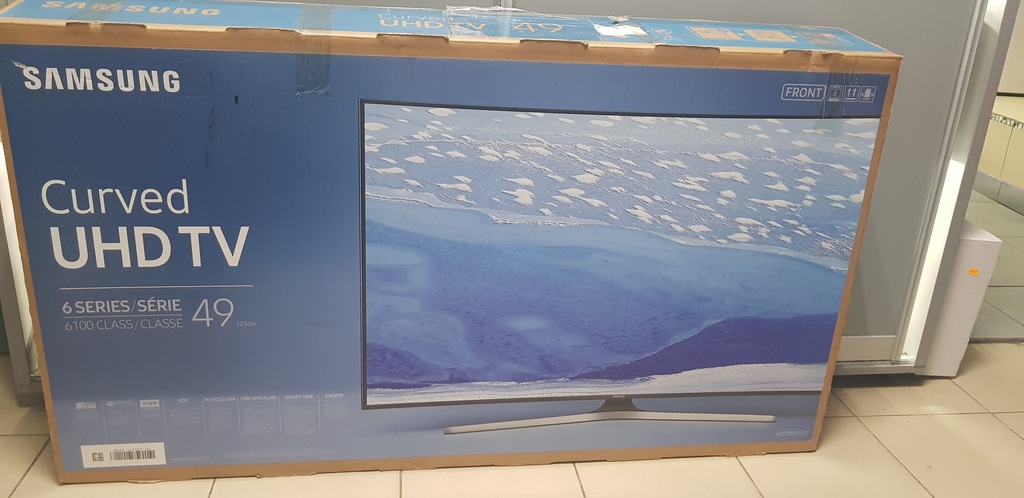 SAMSUNG CURVED TELEWIZOR 49" UE49KU6100W 2632