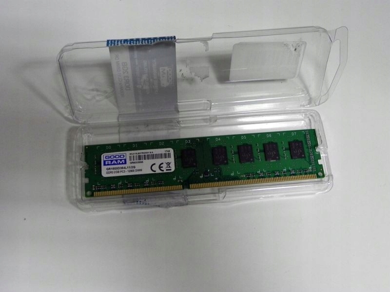 KOŚĆ RAMU GOOD RAM 2GB DDR3 +PUD