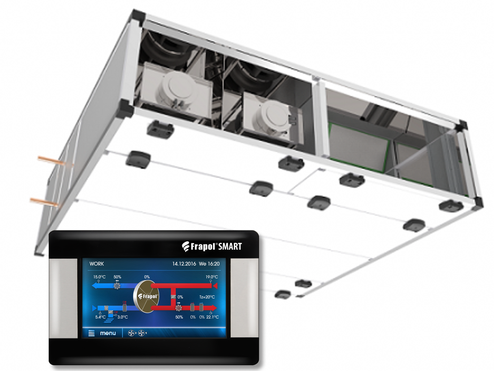 Rekuperator OnyX Classic 3000 FRAPOL + SMART