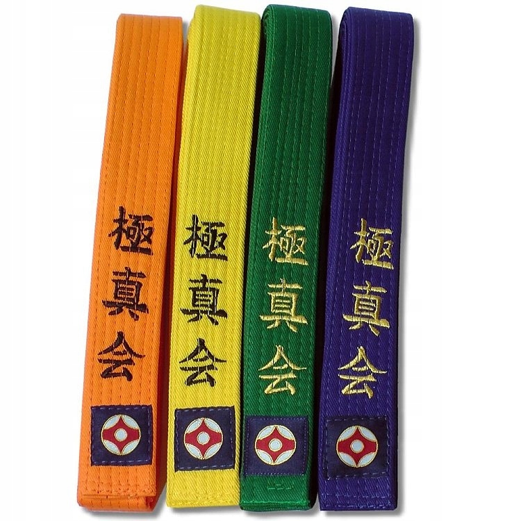 Pasy Pas Do Kyokushin Karate Niebieski 260 cm 7765577561 oficjalne