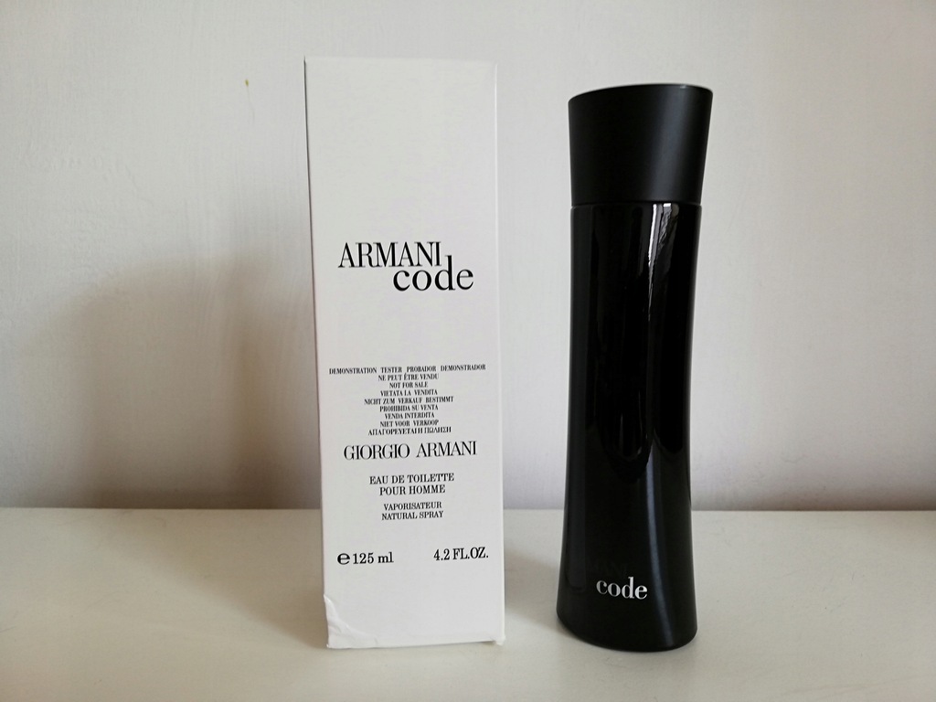 Giorgio armani code deals tester