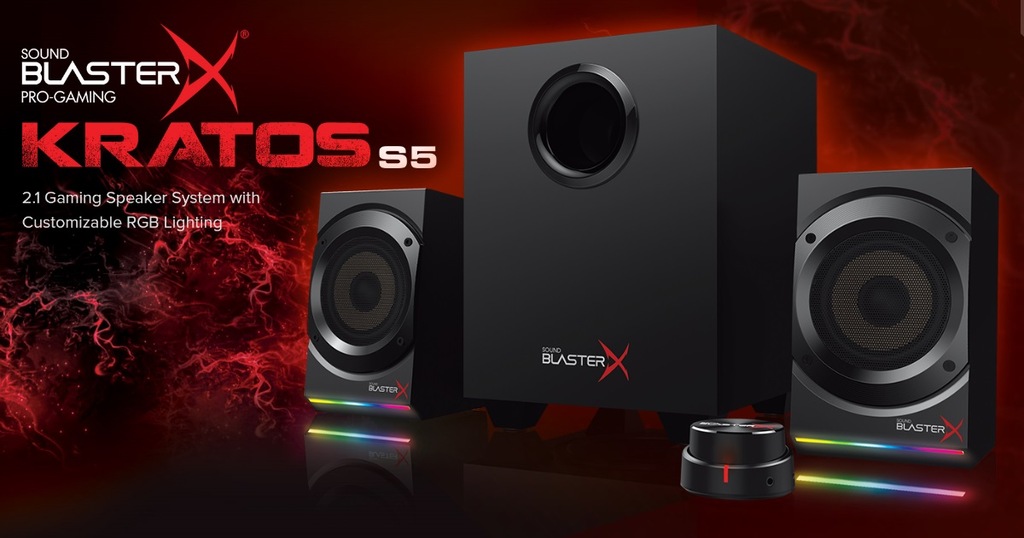 Głośniki Creative Sound Blaster X Kratos S5 2.1