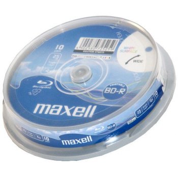 Płyty Blu-Ray BD-R 25GB 4x MAXELL PRINTABLE 10