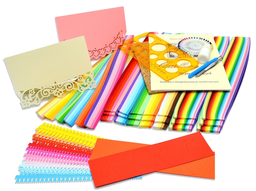 quilling Zestaw do quillingu XL6000 paski płatkowe 7271532599