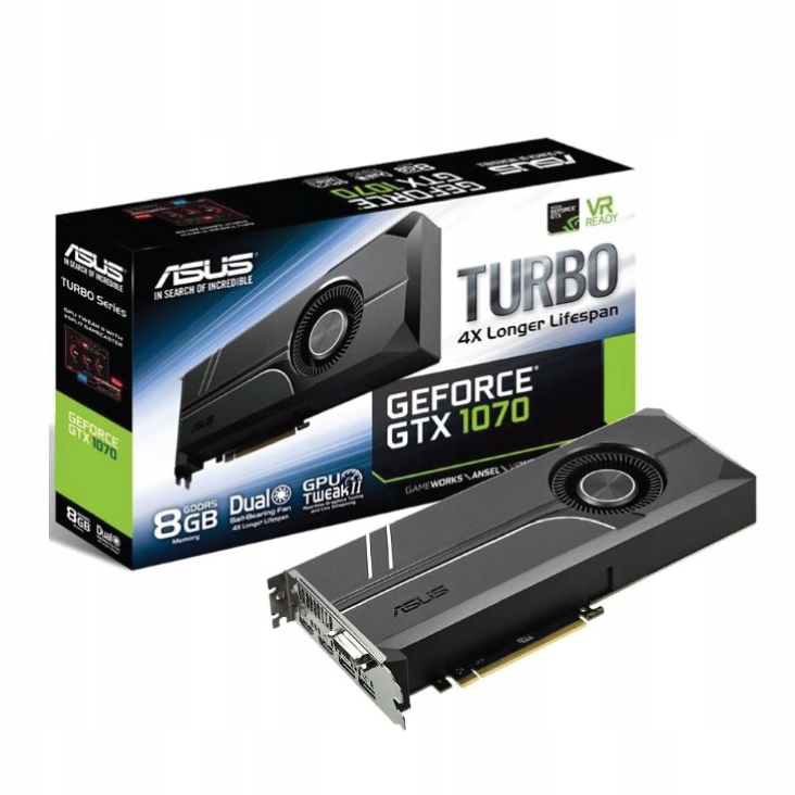 Asus GTX 1070 TURBO 8GB GW. X-KOM