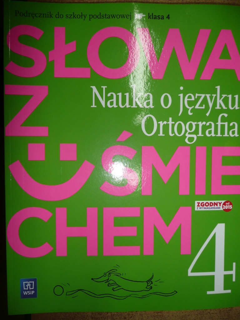 Słowa Z Uśmiechem Klasa 4 Pdf Słowa z uśmiechem kl.4 Nauka o języku Ortografi - 6779173785